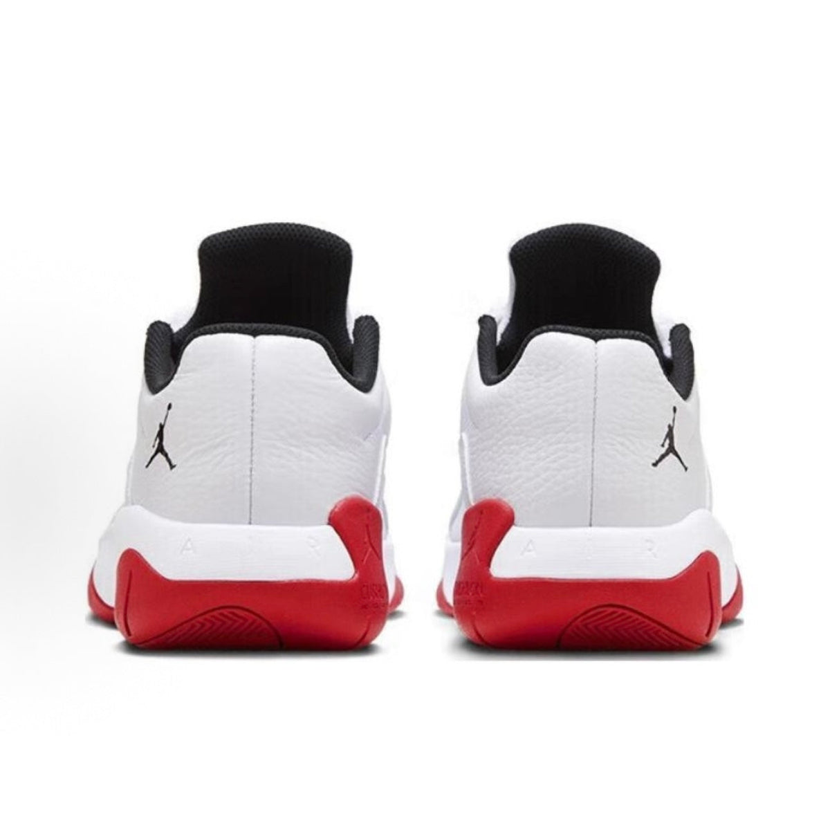 Jordan Air Jordan 11 Men's Low-Top Basketball Shoes, Round-Toe, Lace-Up, White