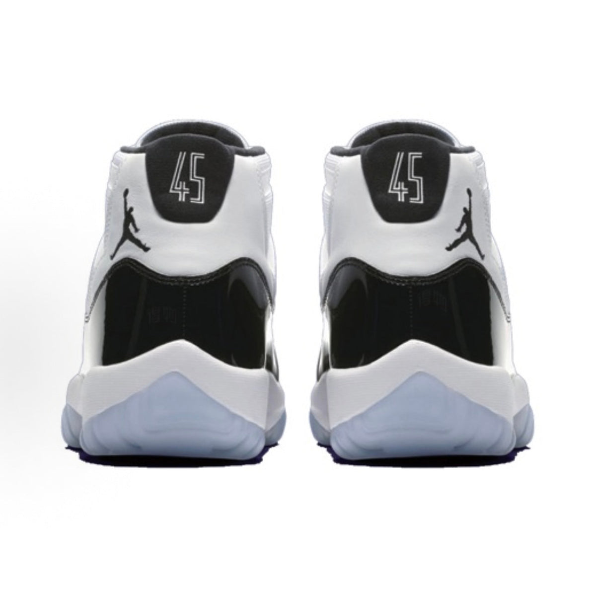 Jordan Air Jordan 11 "Concord" Comfortable, High-Top, Retro Basketball Shoes (Unisex, Black/White)