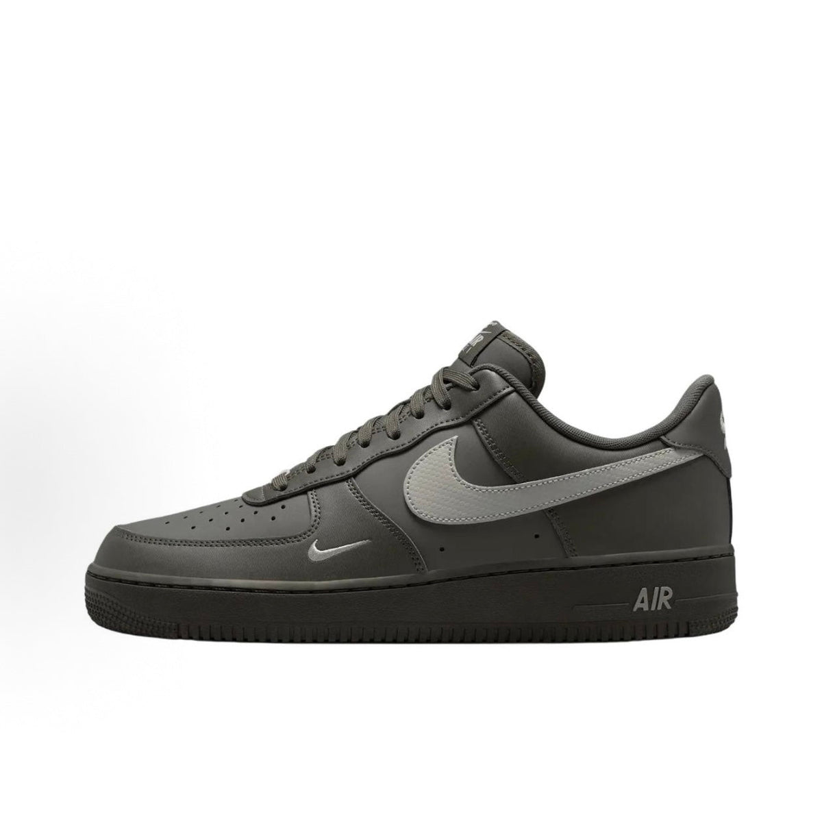 Nike Air Force 1 '07 Men's Synthetic Leather Sneakers – College Grey