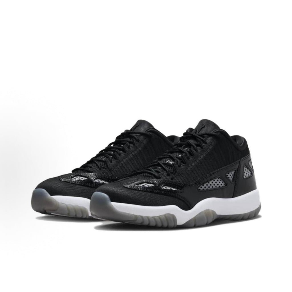 Jordan Air Jordan 11 Low IE Men's Retro Basketball Shoes - Black/White