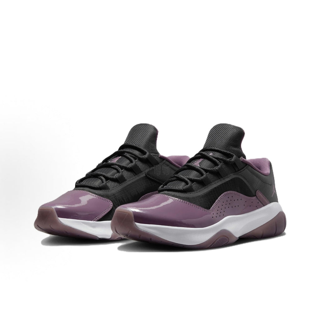 Jordan Air Jordan 11 Women's Retro Low-Top Basketball Shoes – Black/Purple