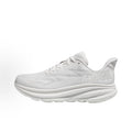 HOKA ONE ONE Clifton 9 Wide Women's Training Running Shoes - White