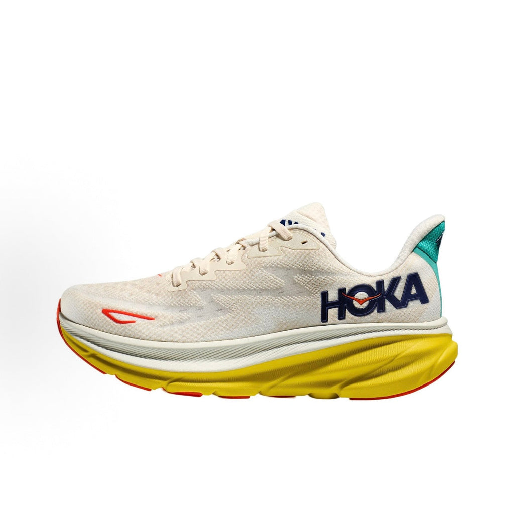 HOKA ONE ONE Clifton 9 Men's Training Running Shoes - Beige