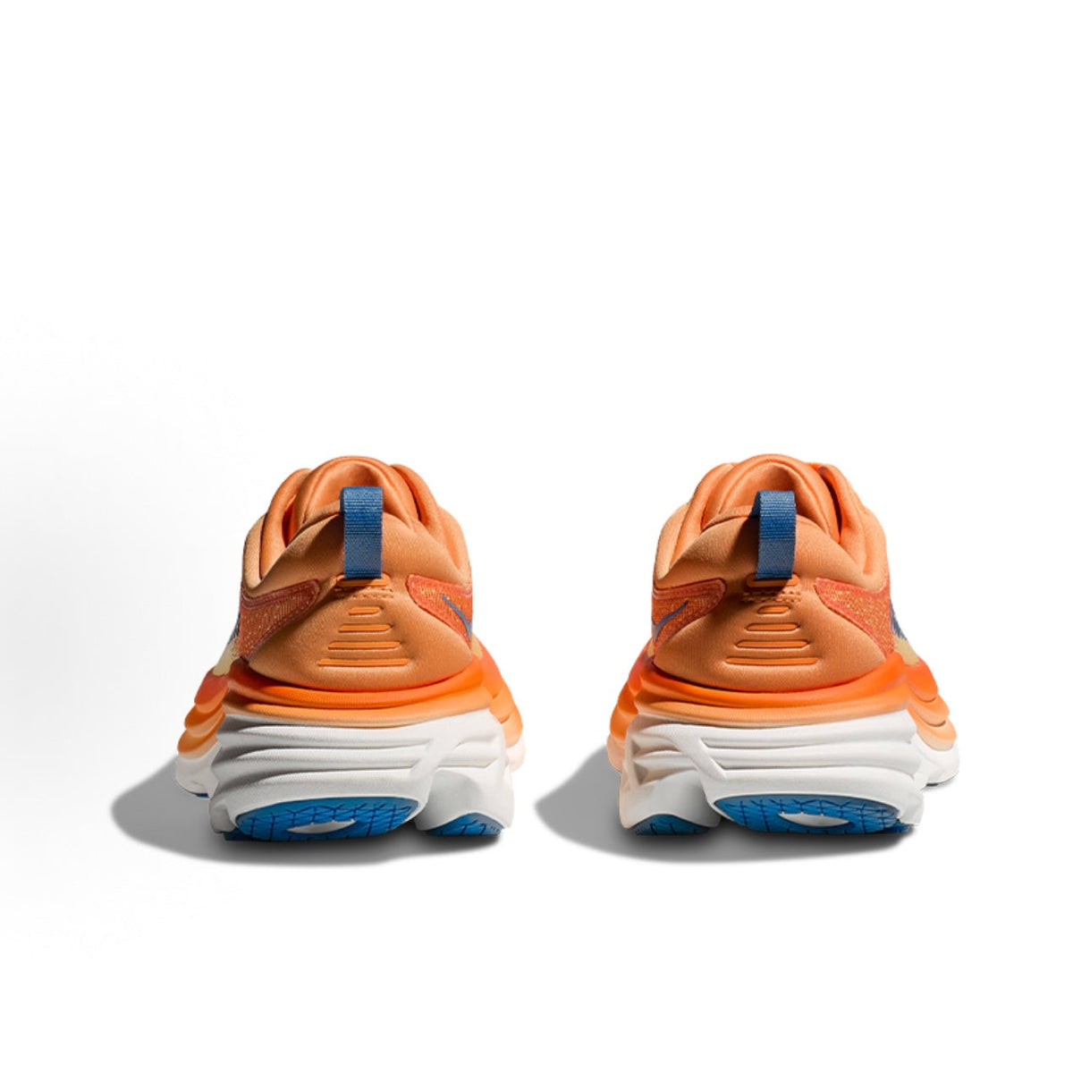 HOKA ONE ONE Bondi 8 Men's Low-Top Comfortable Athletic/Casual Running Shoes - Orange