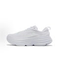 HOKA ONE ONE Bondi 8 Men's Casual Urban Commuter Running Shoes - White/Blue