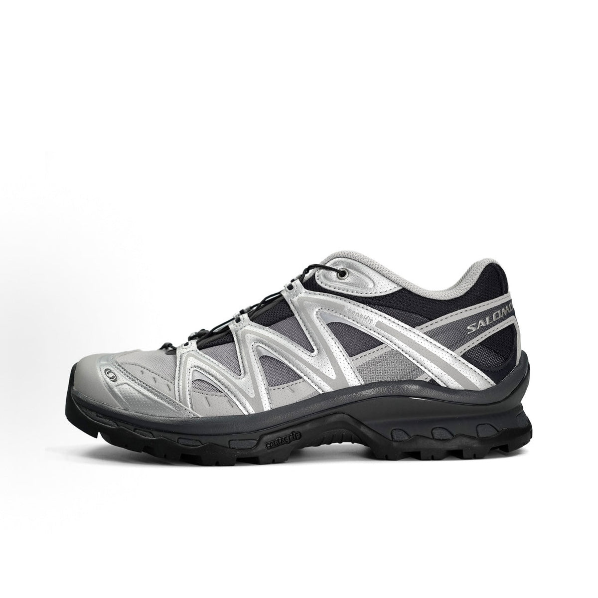 Salomon XT-Quest Low-Top Trail Running Shoes (Unisex) - Black/Silver