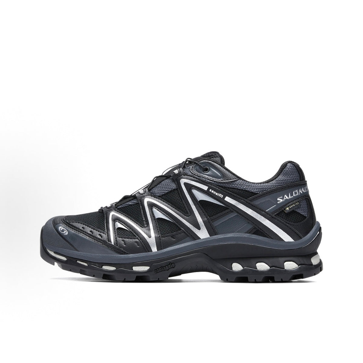 Salomon XT-Quest GTX Hiking Boots (Unisex) – Black/Ebony/Metallic Silver