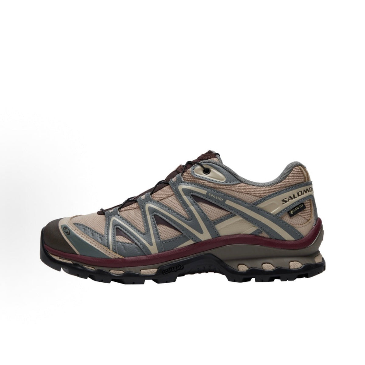 Salomon XT-Quest GTX – Classic, Trendy, Waterproof, Low-Top, Unisex Athletic & Casual Running Shoes – Brown-Grey