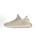 Coconut Shoes 350 V2 "Sesame" Fabric, Round-Toe, Unisex, Beige-Grey, 2018 Edition