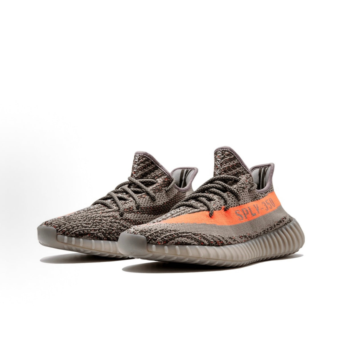 Coconut Shoes 350 V2 "Beluga" 1.0 (Grey/Orange) – Versatile, Trendy, Men's, Grey