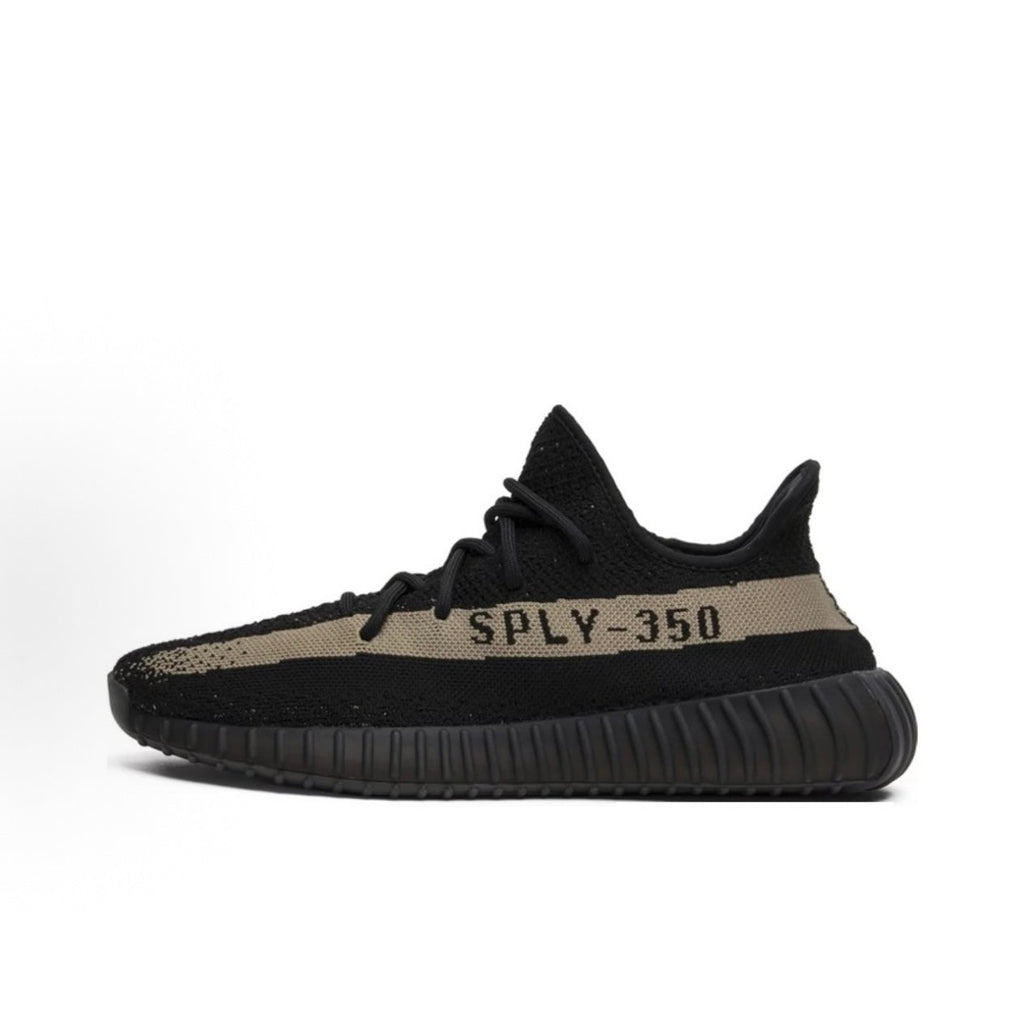 Coconut Shoes 350 V2 Black/Green, sporty and comfortable, unisex, black
