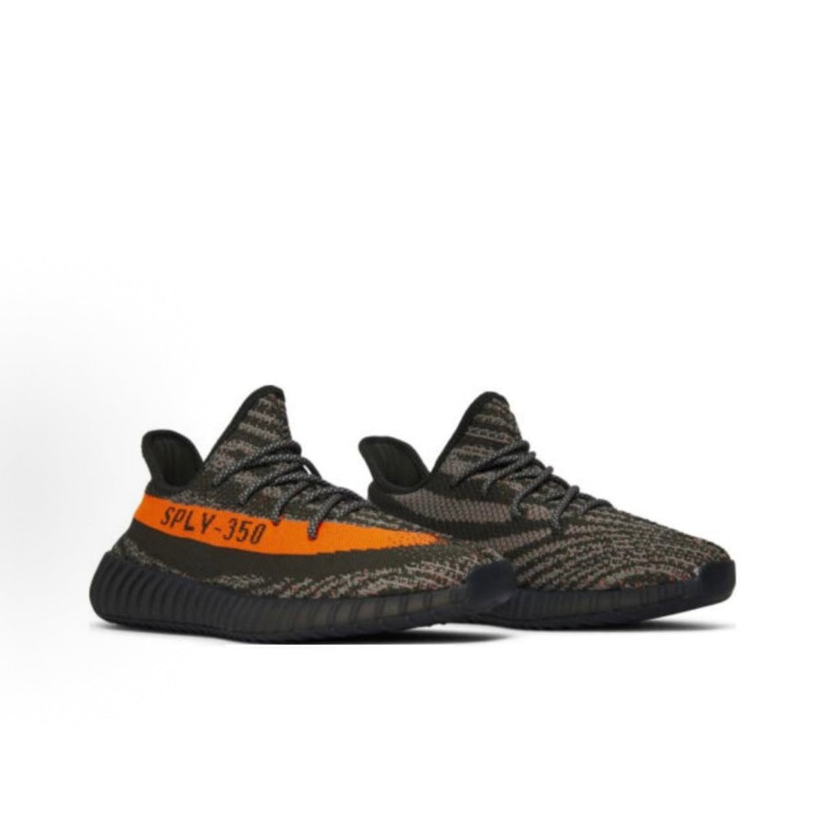 Coconut Shoes 350 V2 Wear-resistant and breathable, unisex, grey and orange