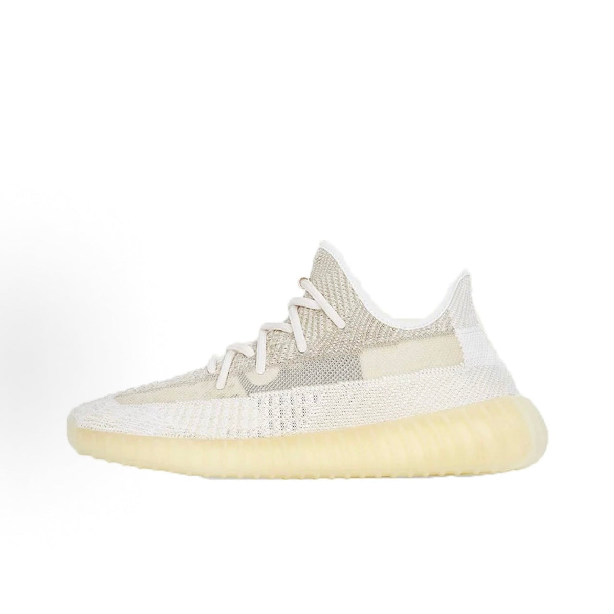 Coconut Shoes 350 V2 "Natural" Low-Top Casual Lifestyle Shoes – Unisex, Off-White