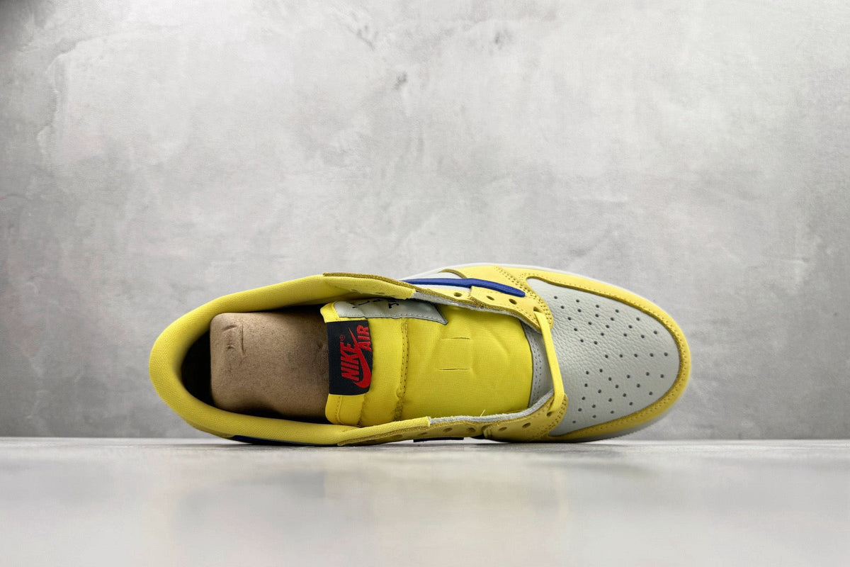 AJ1 Low Travis Scott Canary Yellow