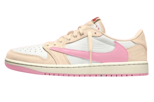 AJ1 Low Travis Scott Shy Pink