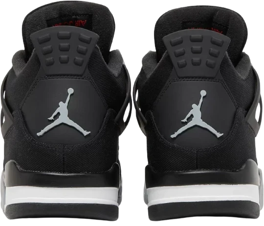 AJ4 Retro Black Canvas